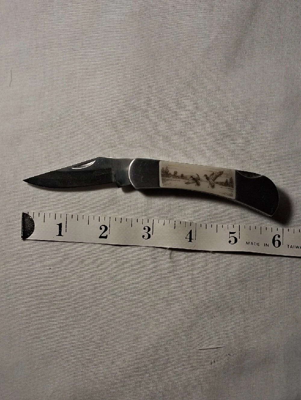 Vtg Collectible Winchester 2007 Limited Edition Duck Flying Folding Pocket Knife